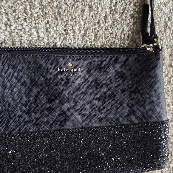 Kate Spade Black Sparkle Crossbody Bag - Picture 2 of 5
